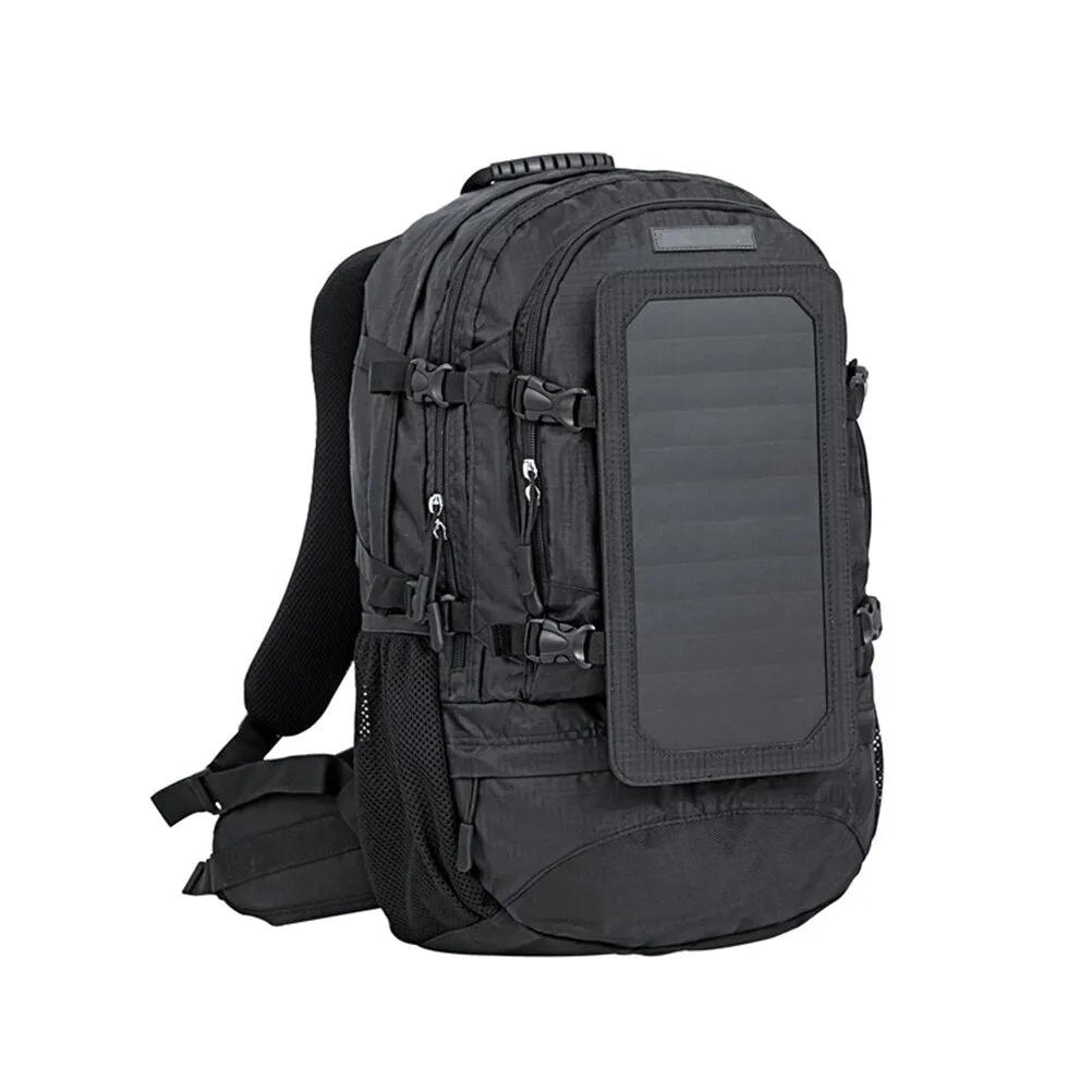 1pcs Backpack Woman Practical Simpe Man Solar Energy Backpack Charging Backpack for Travel Climbing Outdoor