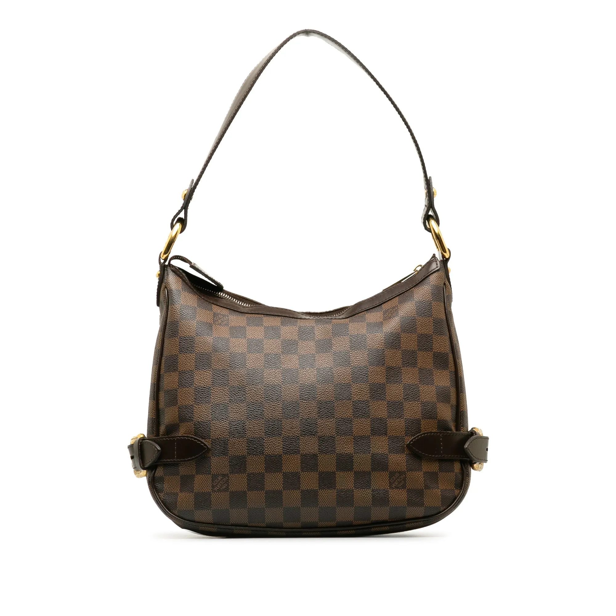 Brown Louis Vuitton Damier Ebene Highbury Shoulder Bag