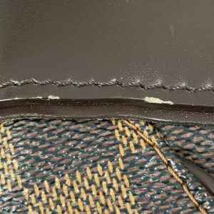 Brown Louis Vuitton Damier Ebene Sistina MM Shoulder Bag
