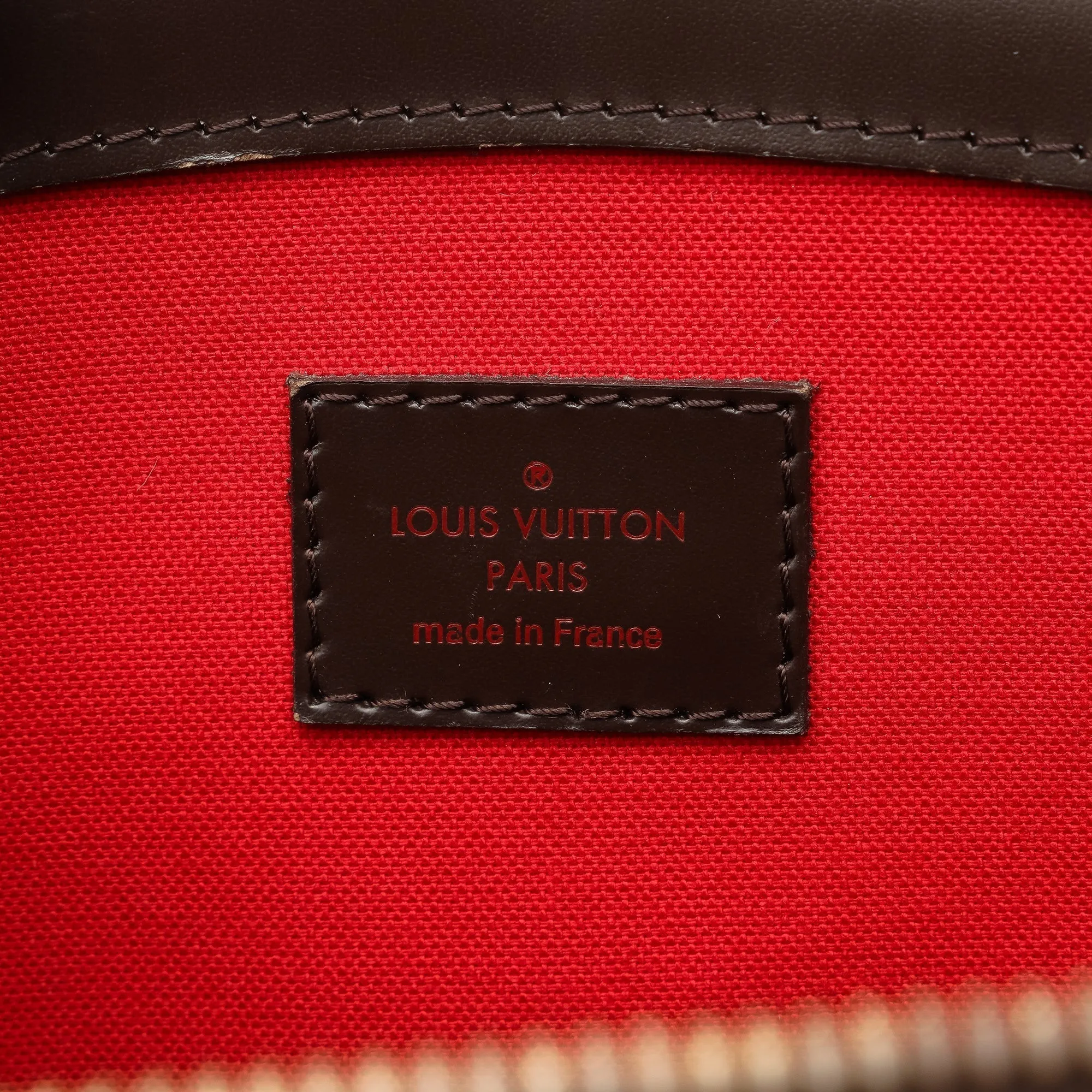 Brown Louis Vuitton Damier Ebene Verona GM Shoulder Bag