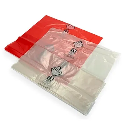 Heavy Duty Clear Asbestos Bags Large 100 Pack