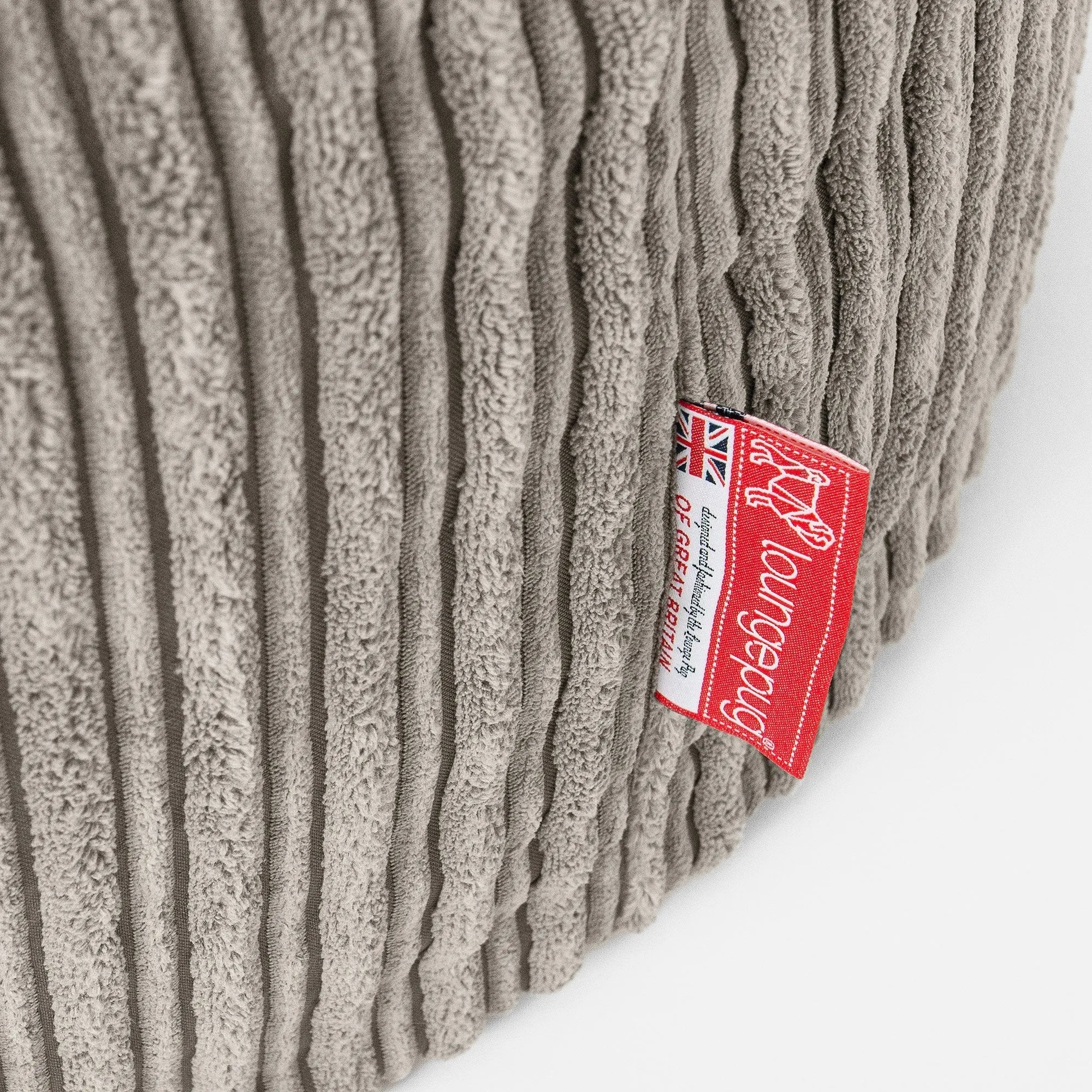 Huge Bean Bag Sofa - Cord Mink
