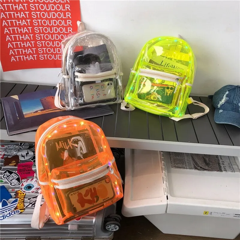 Kawaii LED Lights Backpack