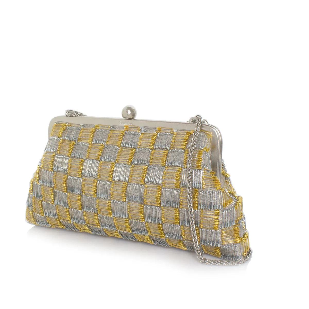 PINS GOLD SILVER CLASSIC BAG
