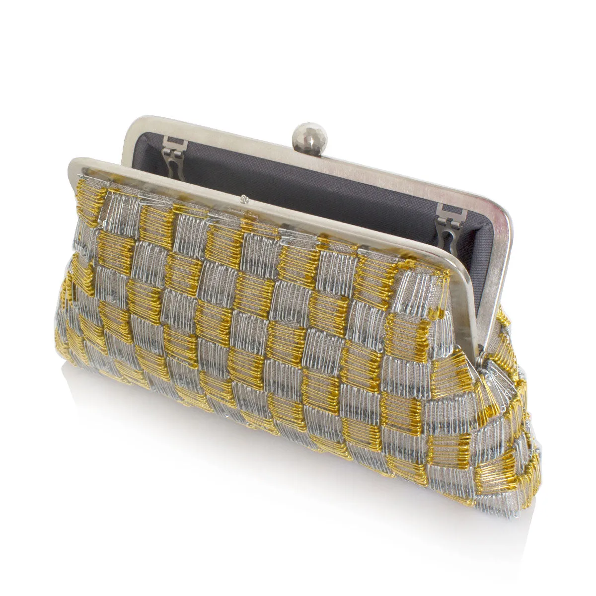 PINS GOLD SILVER CLASSIC BAG