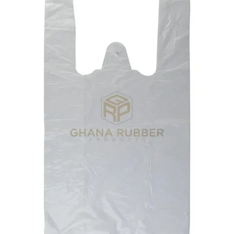 Retail Market Carrier Bags White Medium