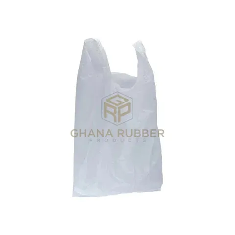 Retail Market Carrier Bags White Medium